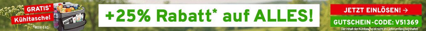 25% Rabatt + Geschenk