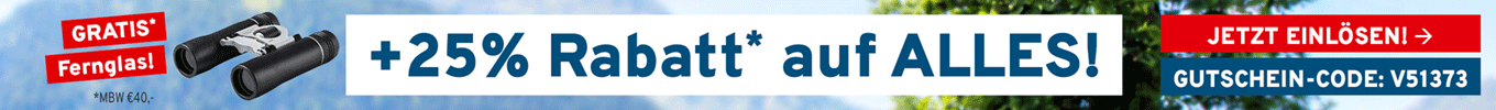 25% Rabatt + Geschenk