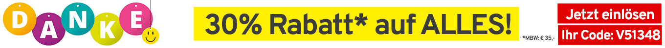 30% Rabatt