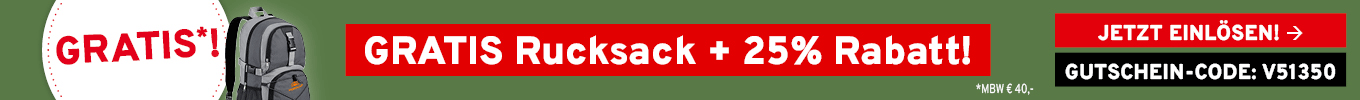 25% Rabatt + Geschenk