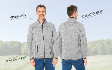 Jetzt zur Strickfleecejacke