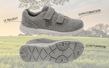 Jetzt zu den Schuhen