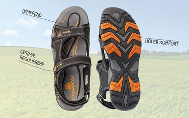 Jetzt zu den Sandalen
