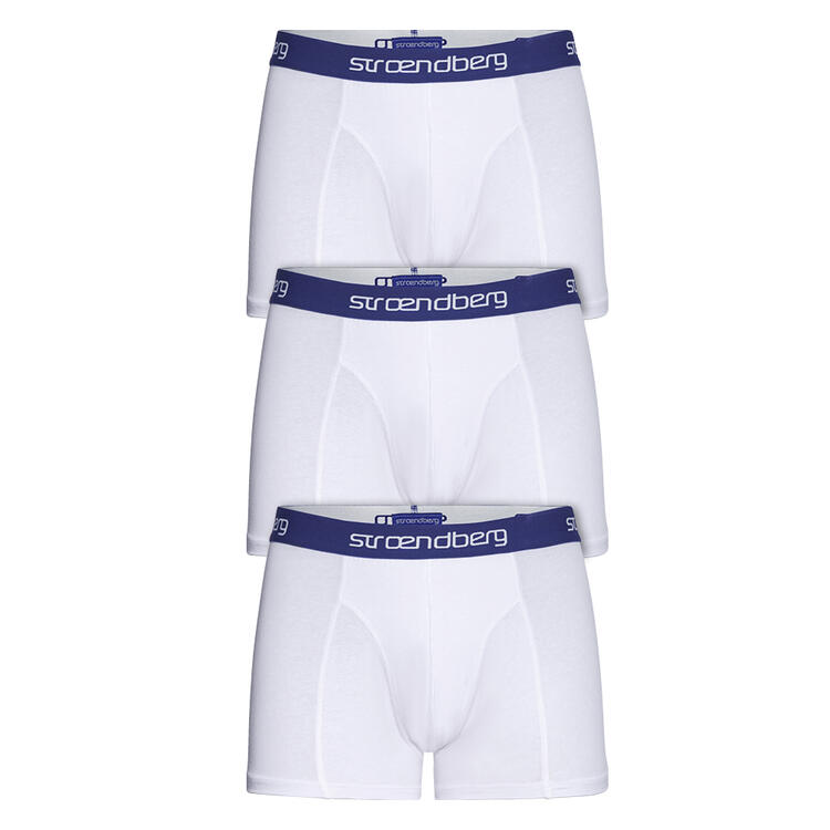 Auf diesem Bild sehen Sie stroendberg 3er Pack Boxershorts in der Farbe wei�