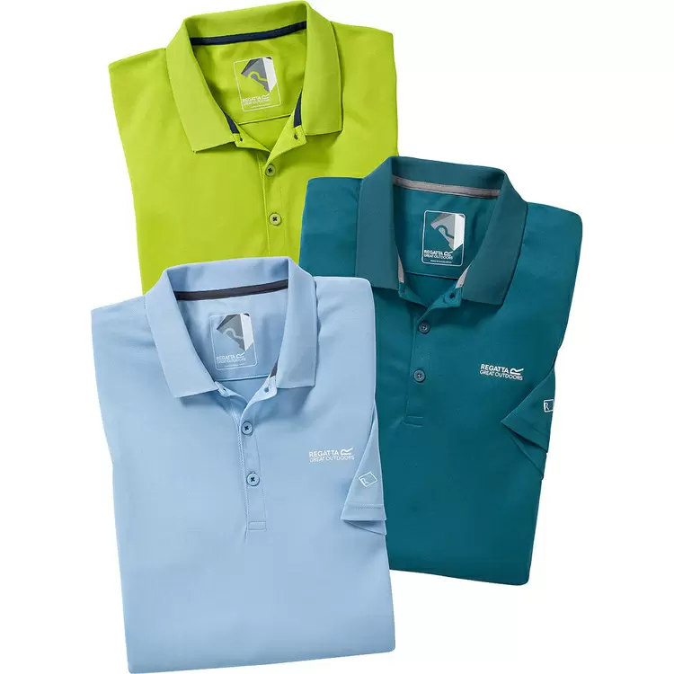 Regatta 3er Pack Polo-Shirts für nur 36,99€ inkl. Versand statt 49,99€