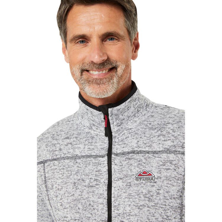 Stubai Herren Strickfleecejacke