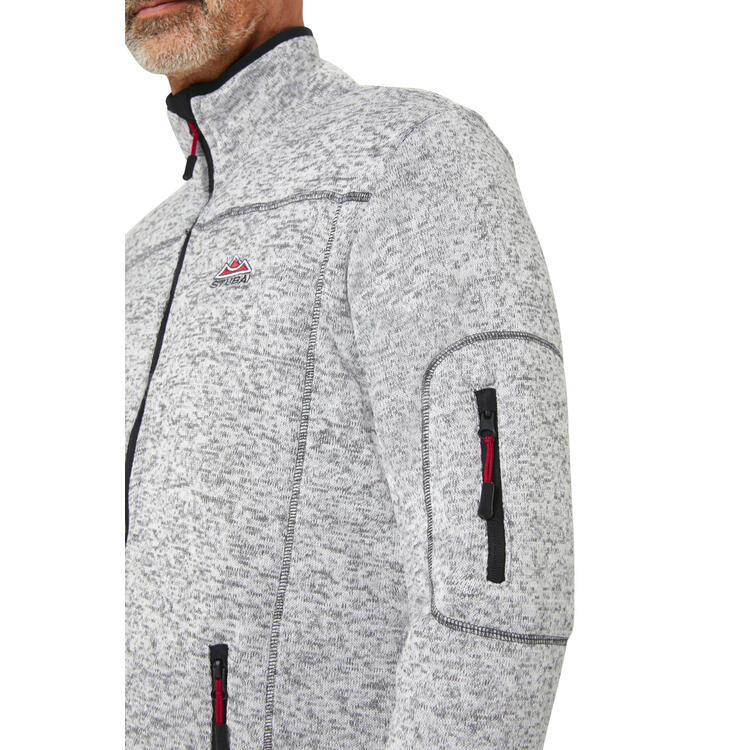 Stubai Herren Strickfleecejacke
