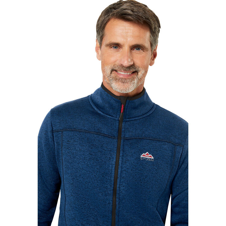 Stubai Herren Strickfleecejacke