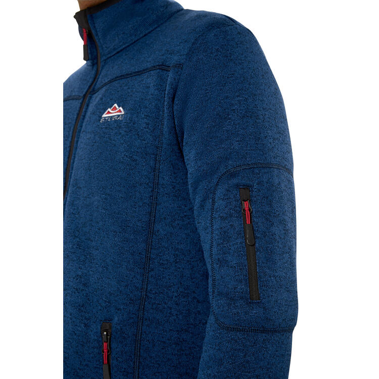Stubai Herren Strickfleecejacke