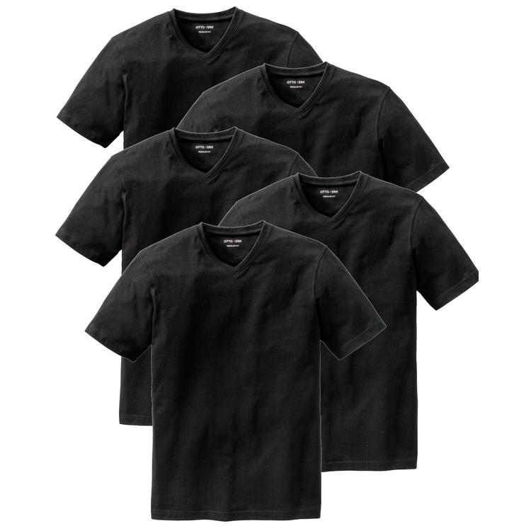 Otto Kern 5er Pack T-Shirts V-Ausschnitt