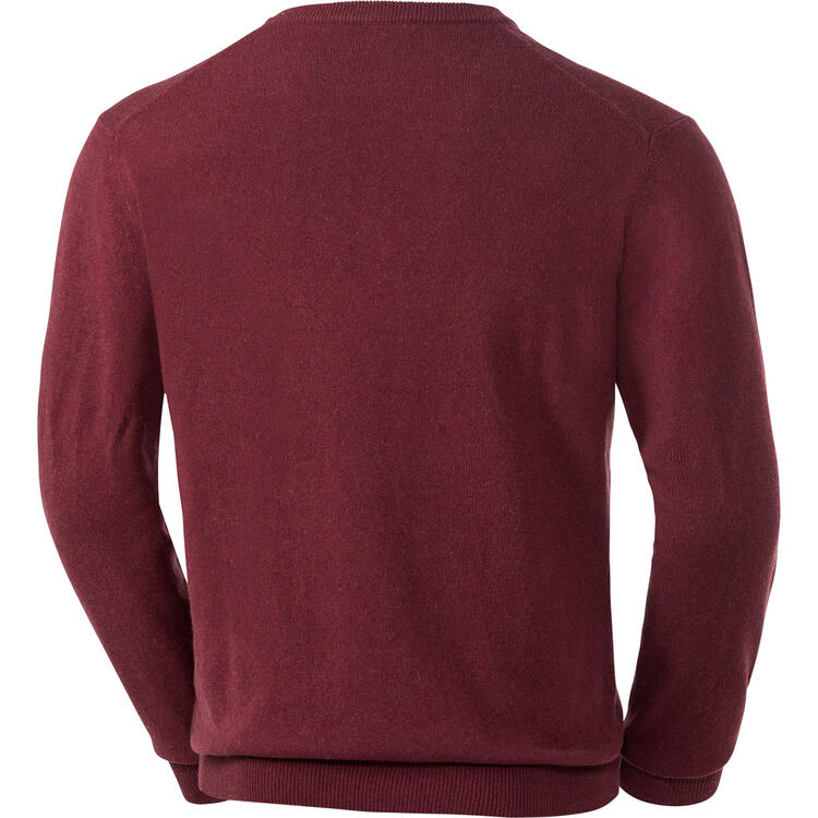 Royal Spencer Herrenpullover Kaschmir-Seide V-Ausschnitt