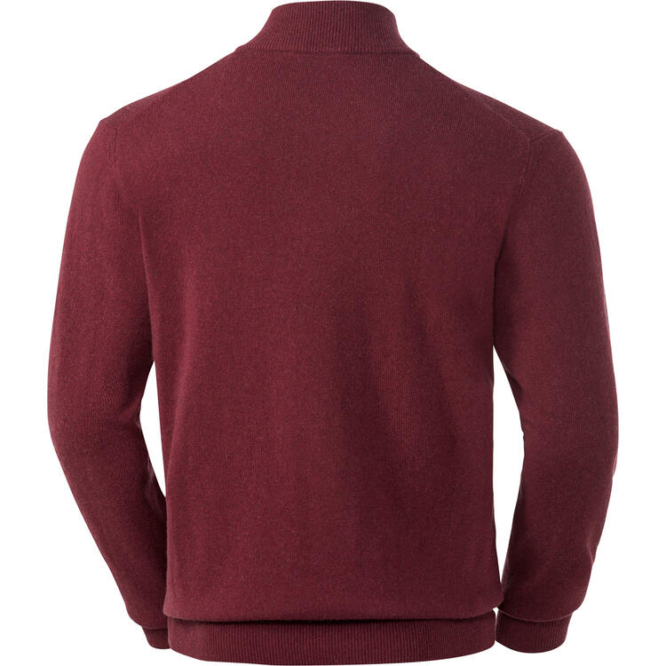 Royal Spencer Herrenpullover Kaschmir-Seide Zipp