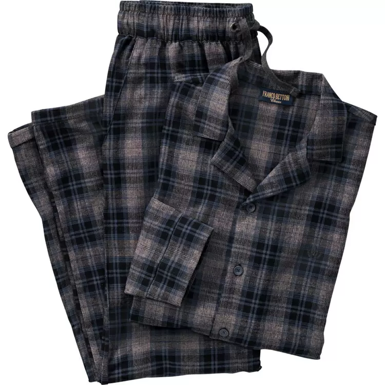 Franco Bettoni Herren Flanell-Pyjama für nur 29,99€ inkl. Versand statt 39,99€