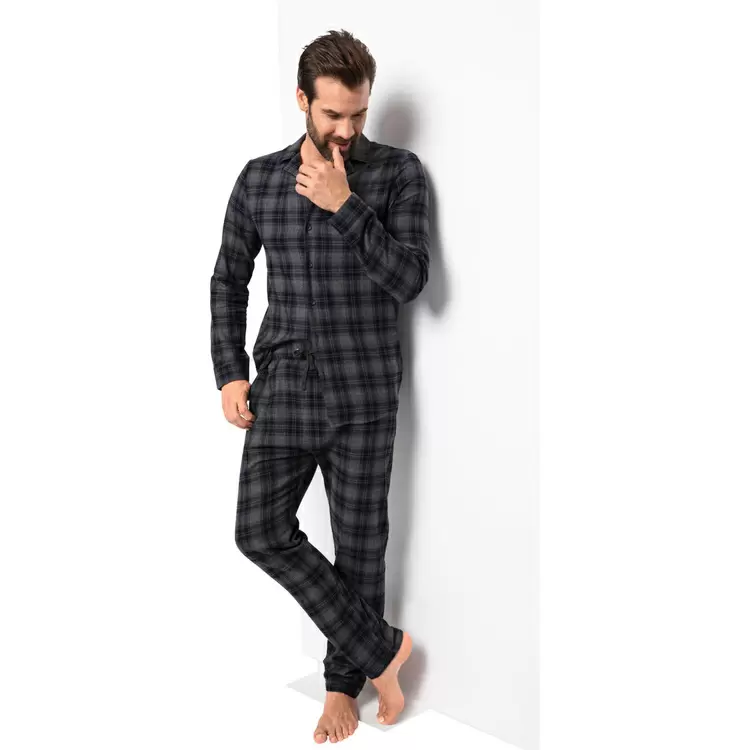 Franco Bettoni Herren Flanell-Pyjama für nur 29,99€ inkl. Versand statt 39,99€