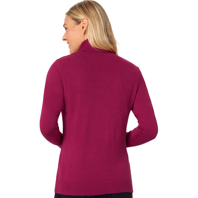 U.S. POLO ASSN. Damen Rollkragen-Pullover