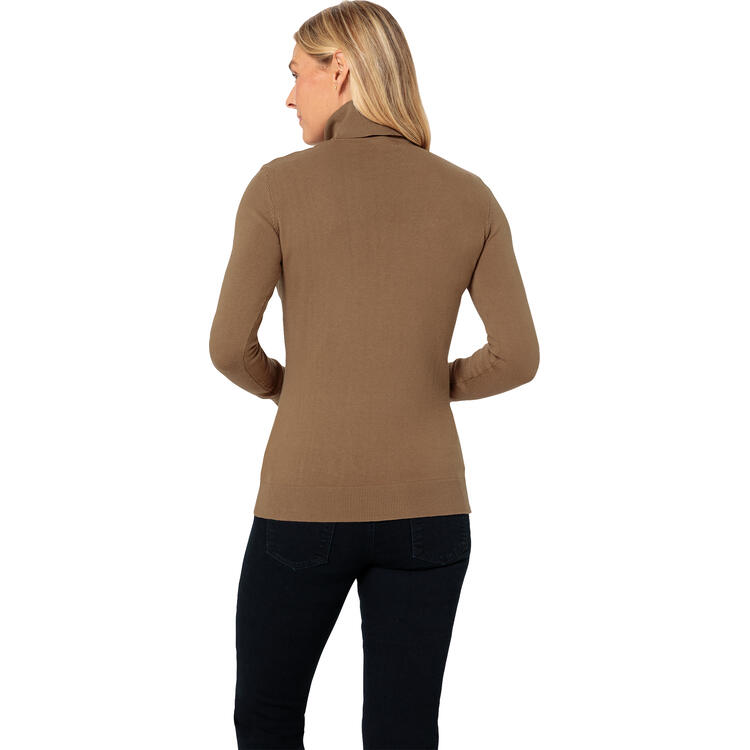 U.S. POLO ASSN. Damen Rollkragen-Pullover