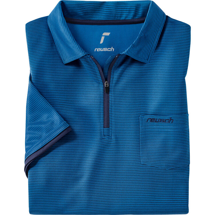 Reusch Herren Funktionspolo mit Zipper