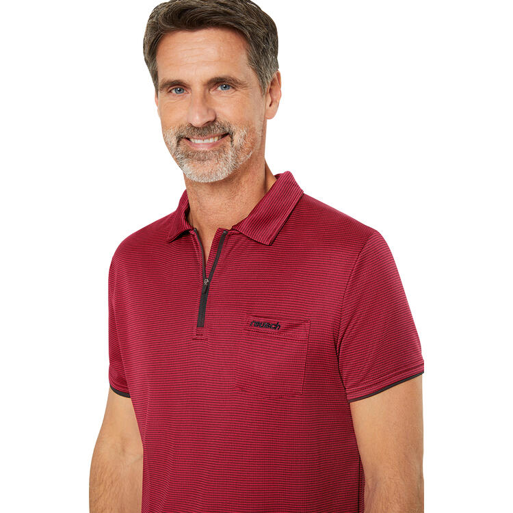 Reusch Herren Funktionspolo mit Zipper
