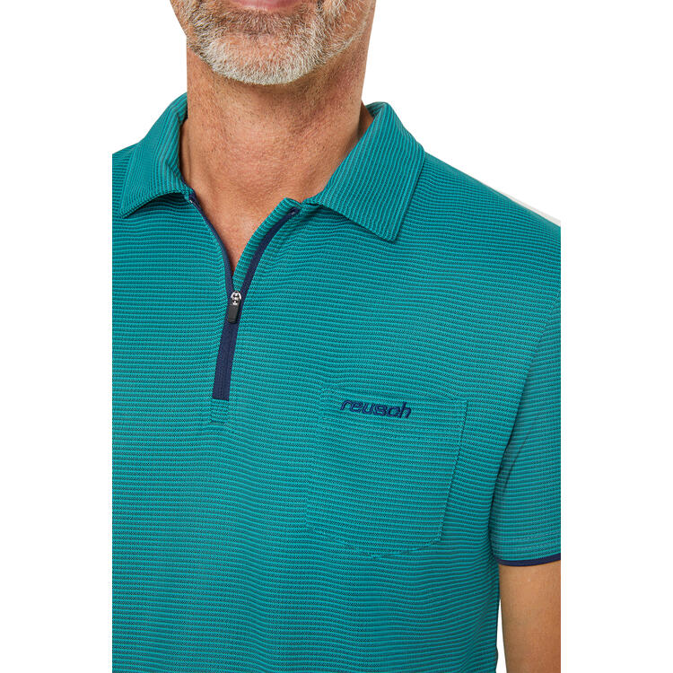 Reusch Herren Funktionspolo mit Zipper