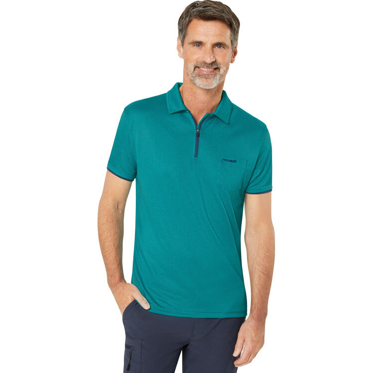 Reusch Herren Funktionspolo mit Zipper