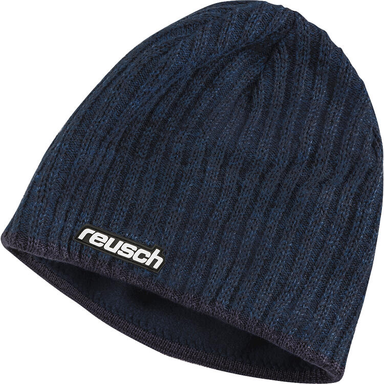 Auf diesem Bild sehen Sie Reusch Strickm�tze unisex in der Farbe blau-melange