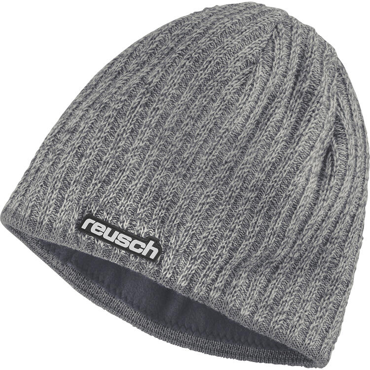 Auf diesem Bild sehen Sie Reusch Strickm�tze unisex in der Farbe grau-melange