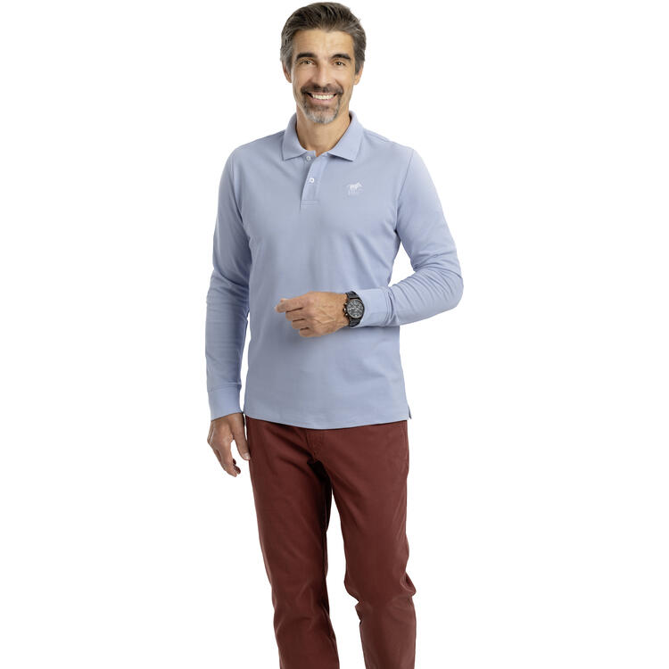 Polo Sylt Herren Poloshirt langarm 