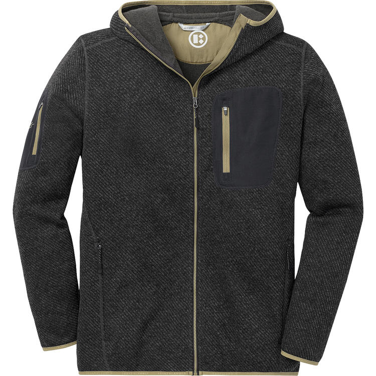 Franz Klammer Herren Strickfleece-Jacke