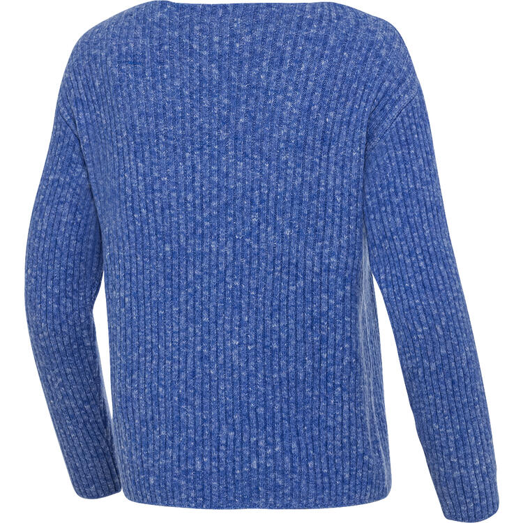 Emilia Parker Damen Rippenstrick-Pullover