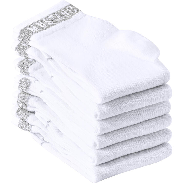 Mustang 6er Pack Socken halbhoch