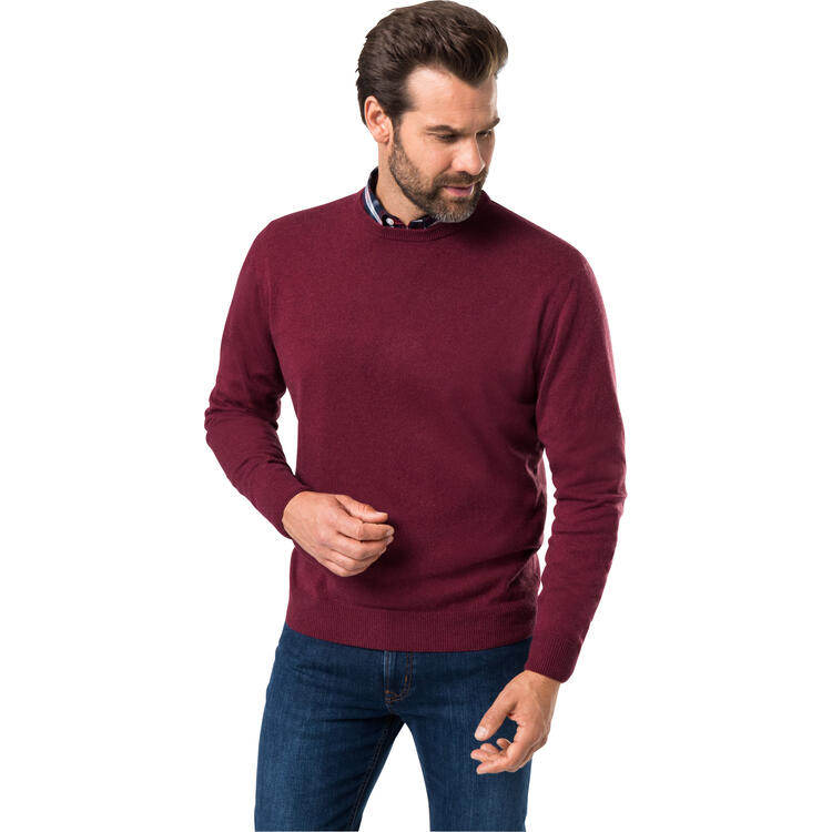 Royal Spencer Herrenpullover Kaschmir-Seide Rundhals