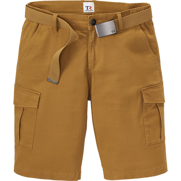 Tom Ramsey Herren Cargobermudas mit Grtel