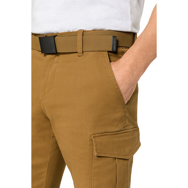 Tom Ramsey Herren Cargobermudas mit Grtel