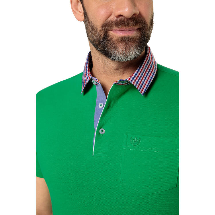 Franco Bettoni - Herren Poloshirt mit Hemdkragen