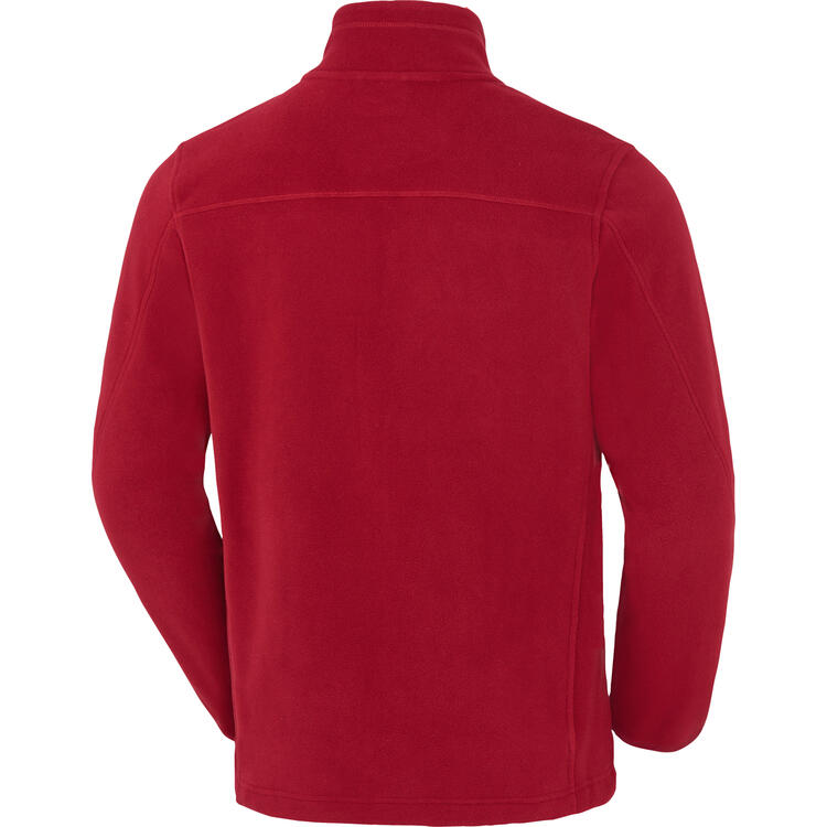 Auf diesem Bild sehen Sie Nordcap Fleecejacke unisex in der Farbe dunkelrot