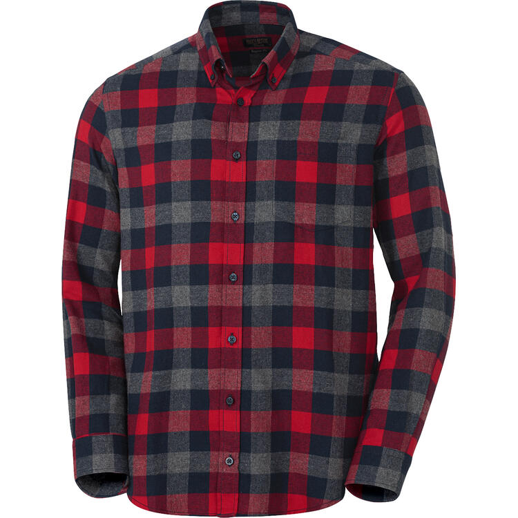 Franco Bettoni 3er Pack Herren Flanellhemden