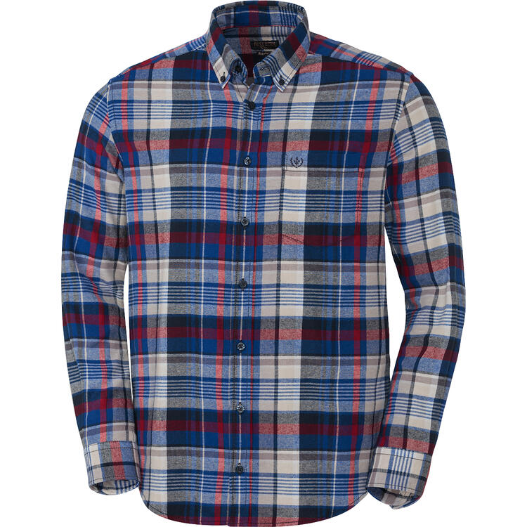 Franco Bettoni 3er Pack Herren Flanellhemden