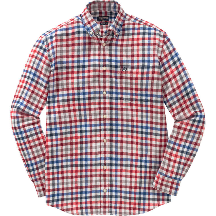 Franco Bettoni 3er Pack Herren Flanellhemden