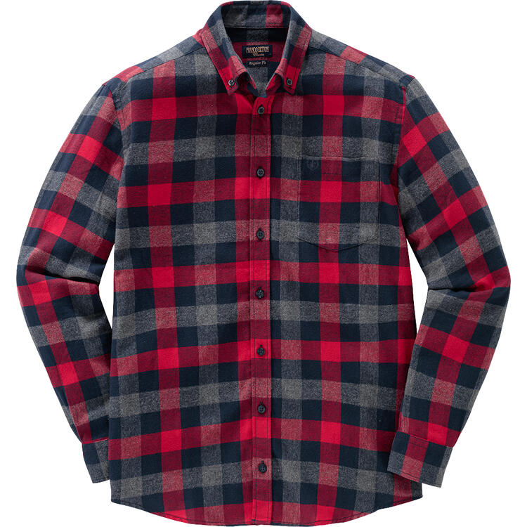 Franco Bettoni 3er Pack Herren Flanellhemden