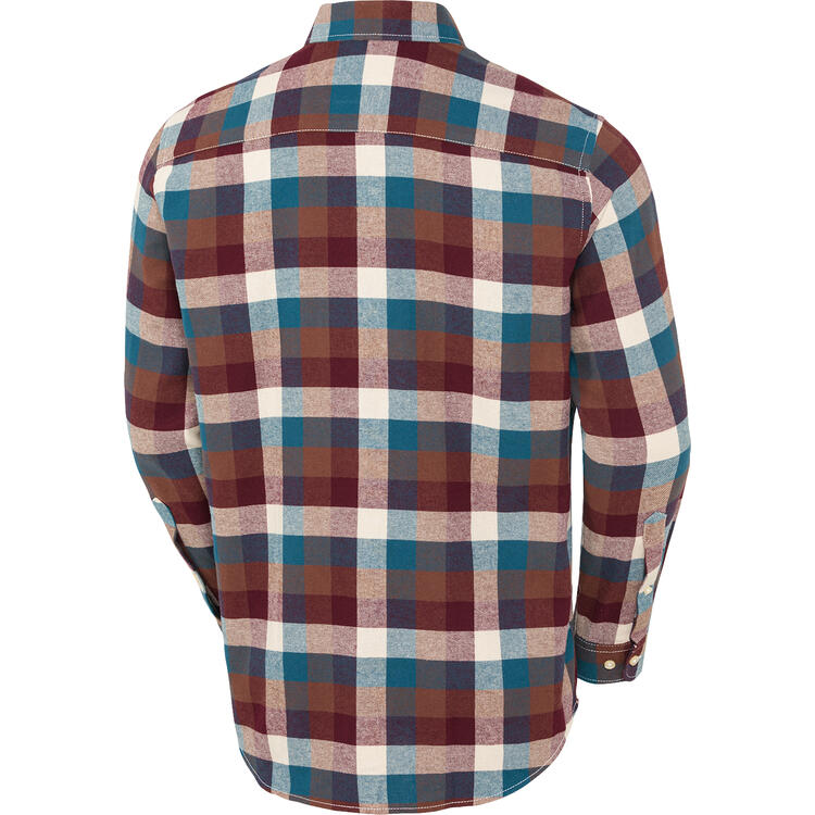 HENSON&HENSON Herren Flanellhemd
