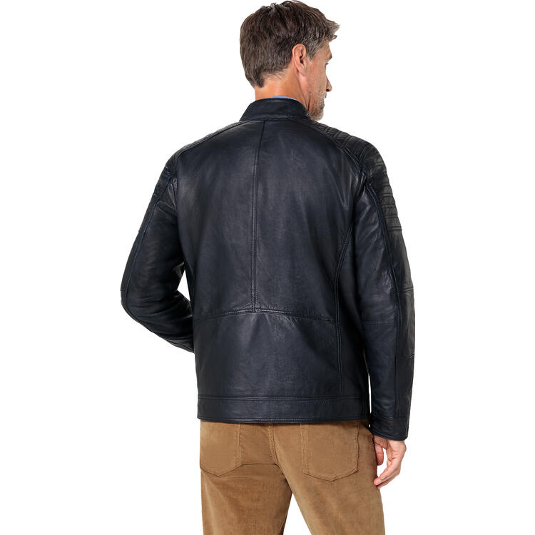 Mustang Herren Nappa Lederjacke
