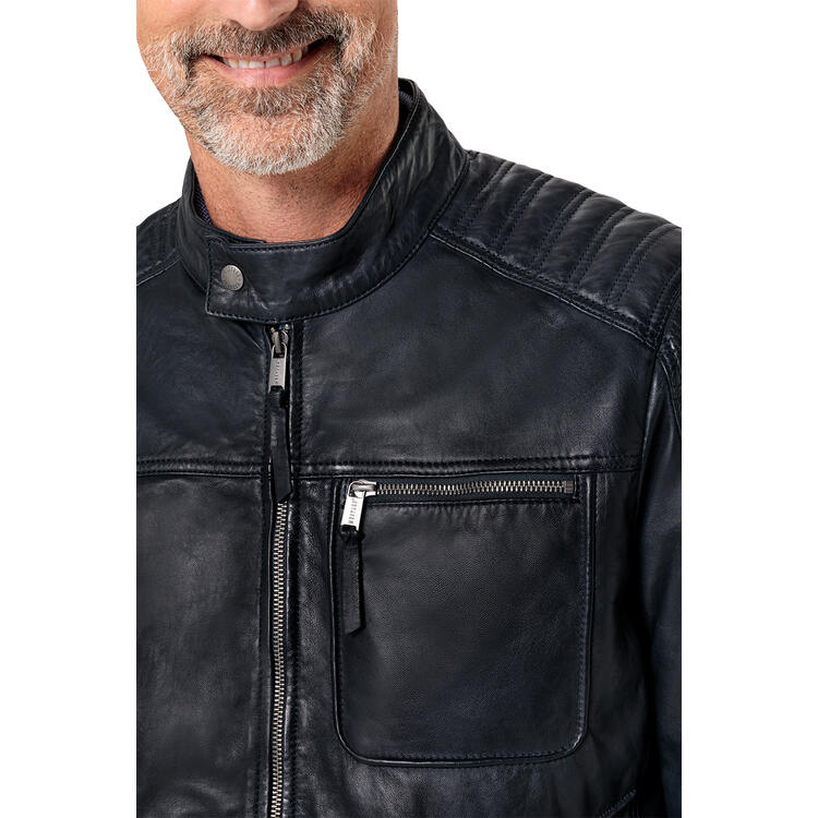Mustang Herren Nappa Lederjacke