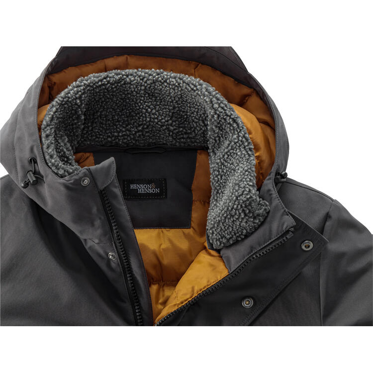 HENSON&HENSON Herren Thermo-Parka