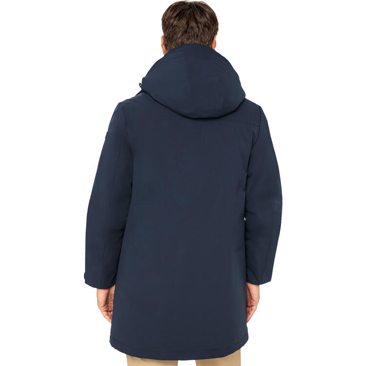 Auf diesem Bild sehen Sie HENSON&HENSON Herren Thermo-Parka in der Farbe marine