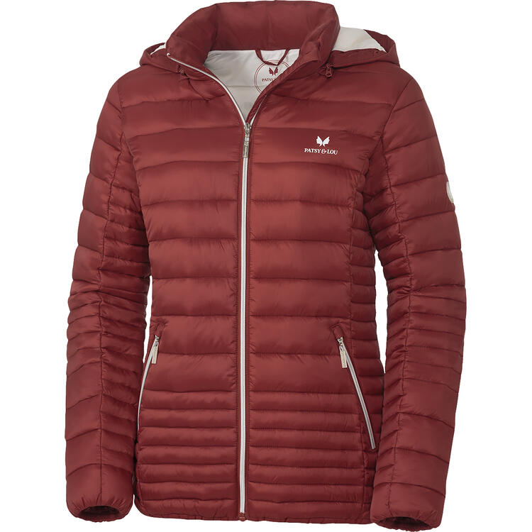 Auf diesem Bild sehen Sie Patsy&Lou Damen Steppjacke in der Farbe zimt