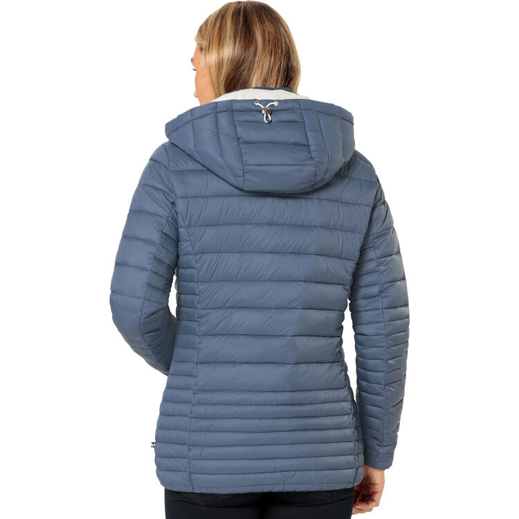 Auf diesem Bild sehen Sie Patsy&Lou Damen Steppjacke in der Farbe mittelblau
