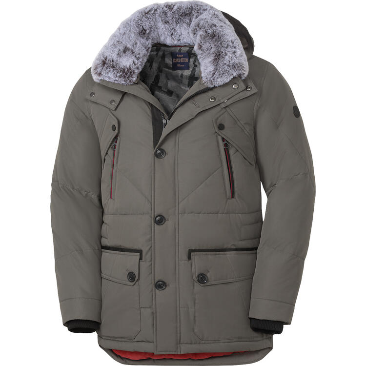 Auf diesem Bild sehen Sie Franco Bettoni Herren Arktik Steppjacke in der Farbe schilf