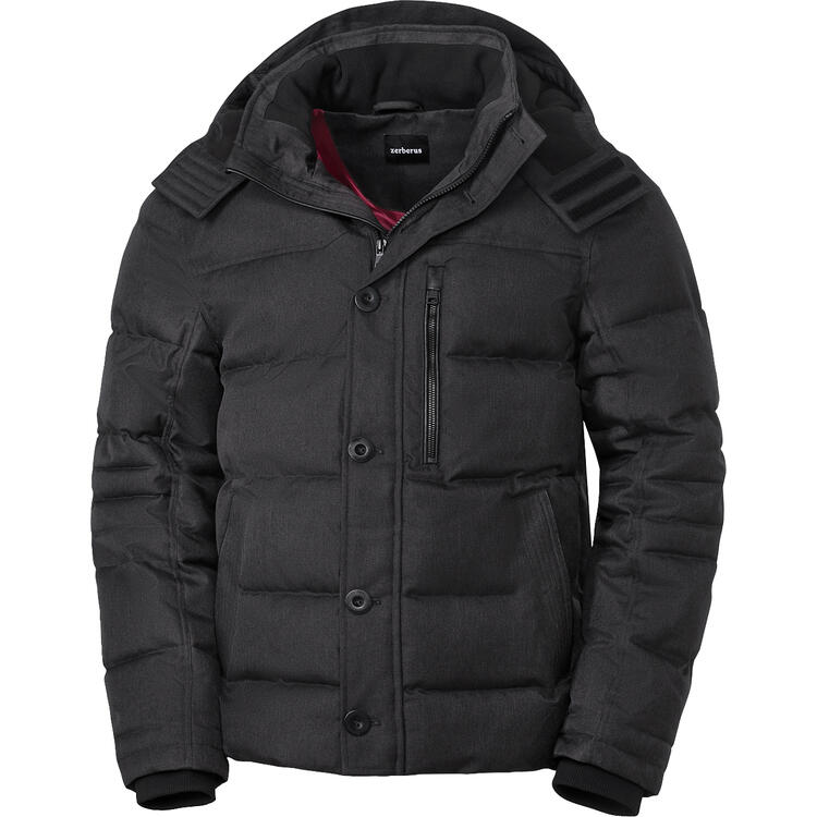 Zerberus Herren Steppjacke Struktur