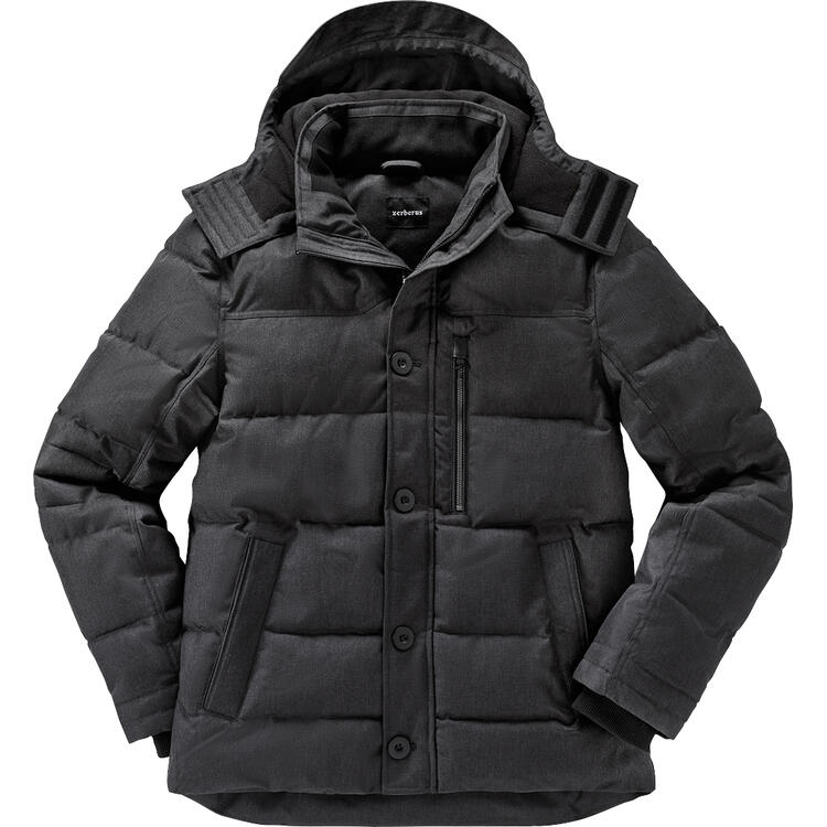 Zerberus Herren Steppjacke Struktur