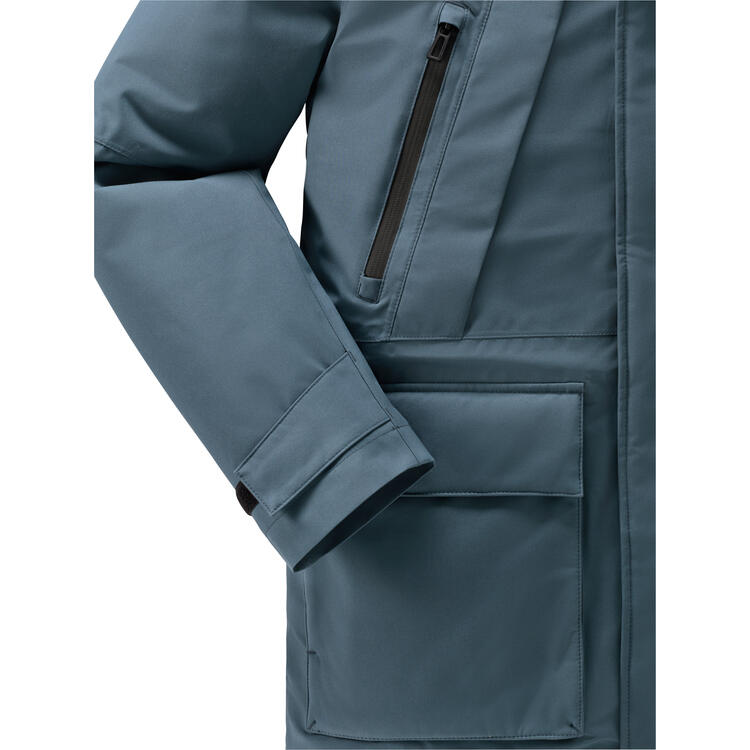 Auf diesem Bild sehen Sie Spitzbergen Herren Aktiv-Parka in der Farbe mittelblau